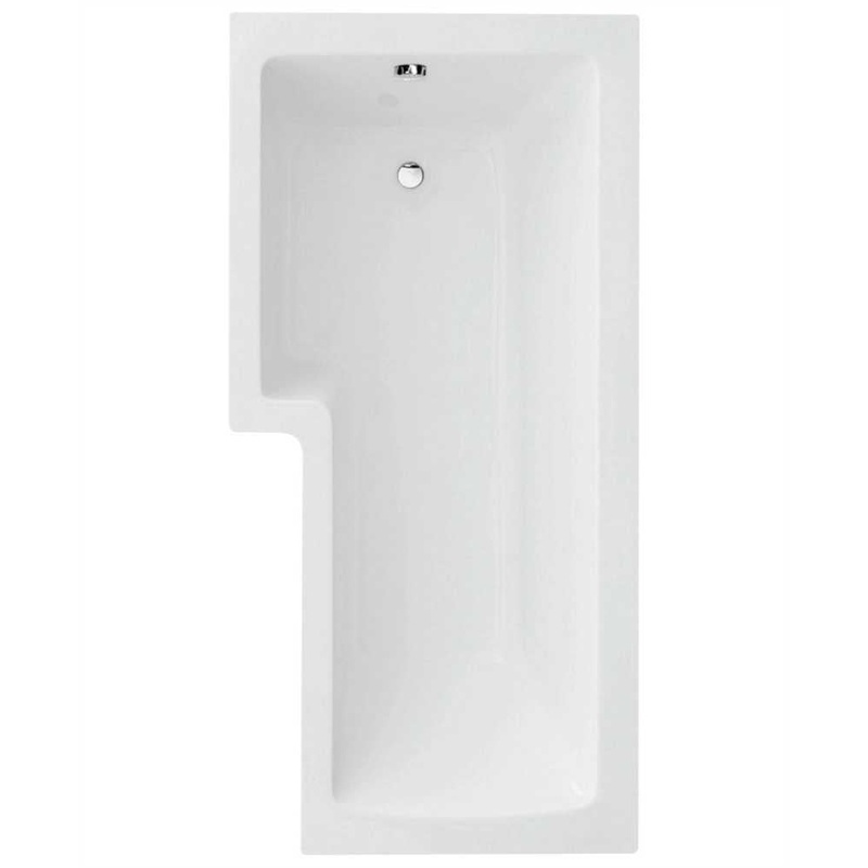 L Shape 1700x850mm LH Single Ended Bath