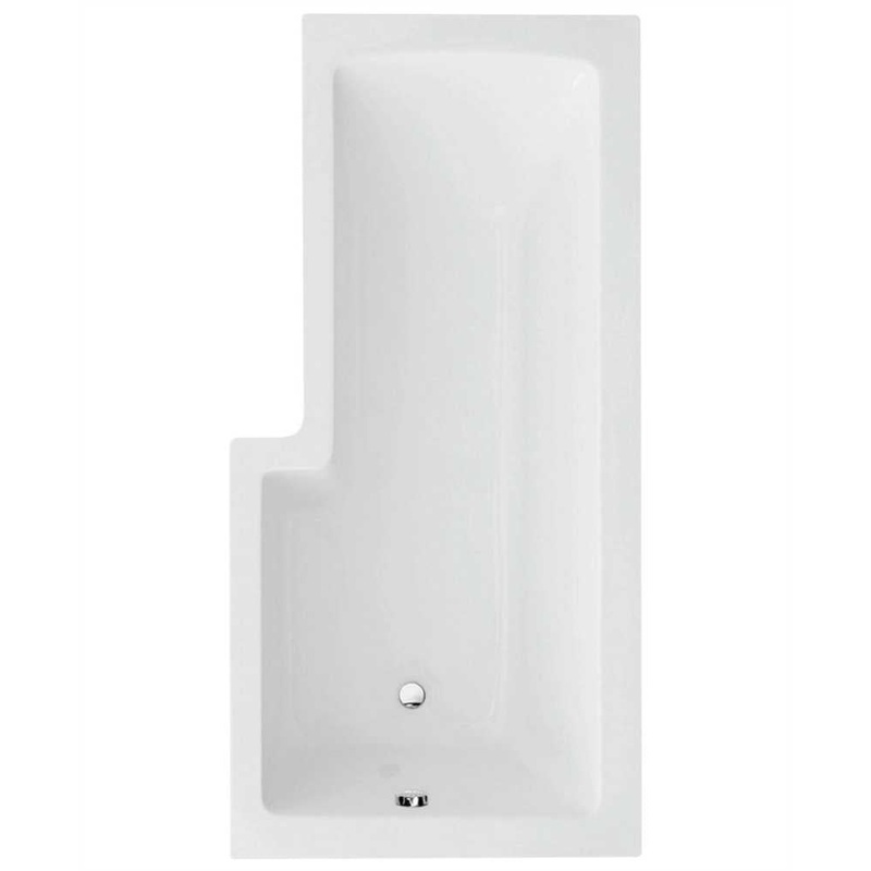 L Shape 1700x850mm RH Single Ended Bath