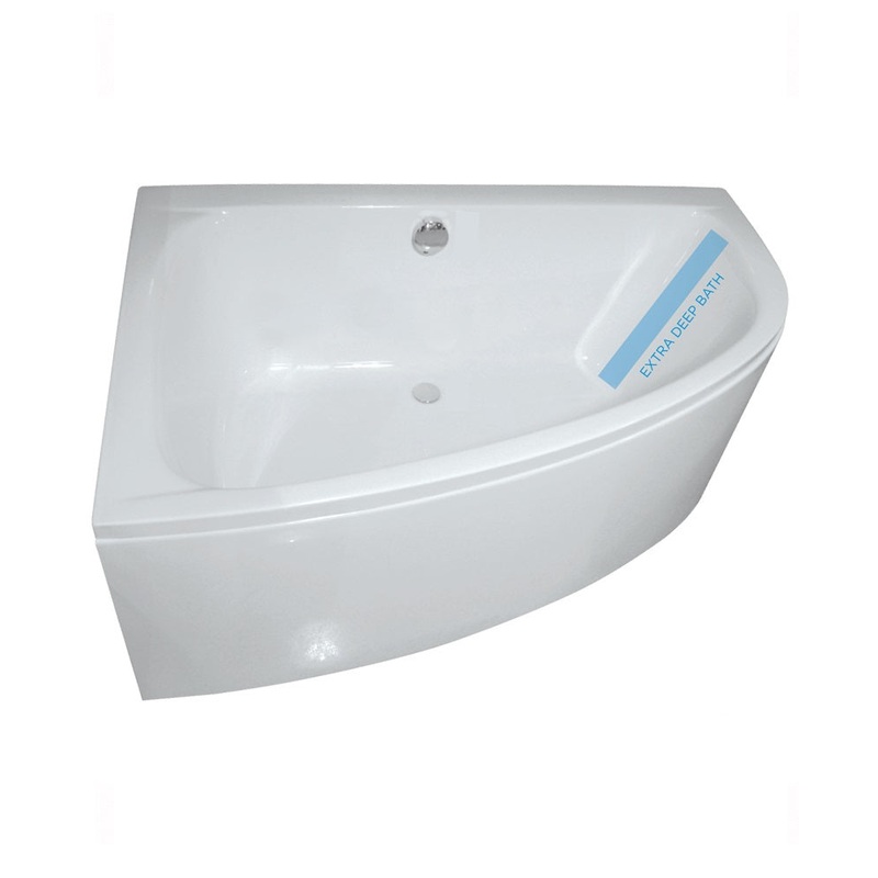 Maya 1500x1000mm LH Corner Bath