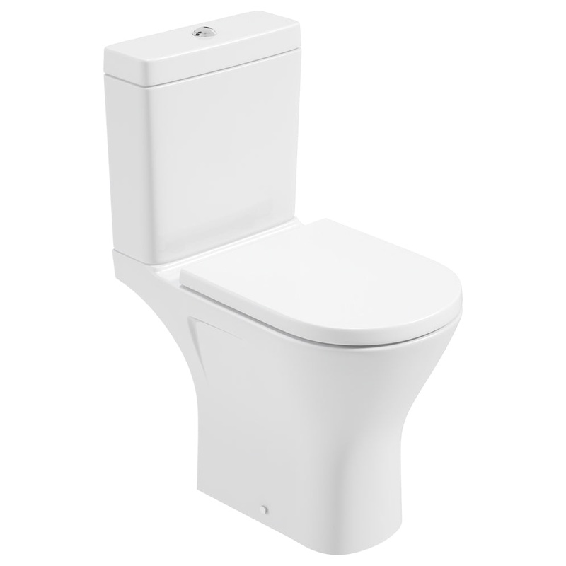 Scala Close Coupled Open Back WC Comfort