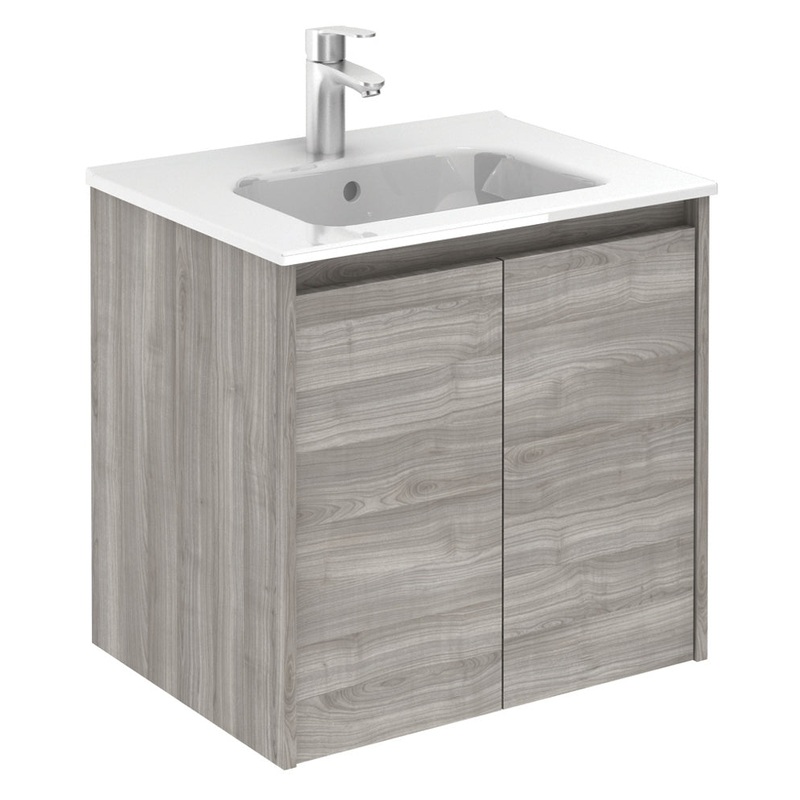 Smart Sandy Grey 2 Door 60cm Vanity Unit
