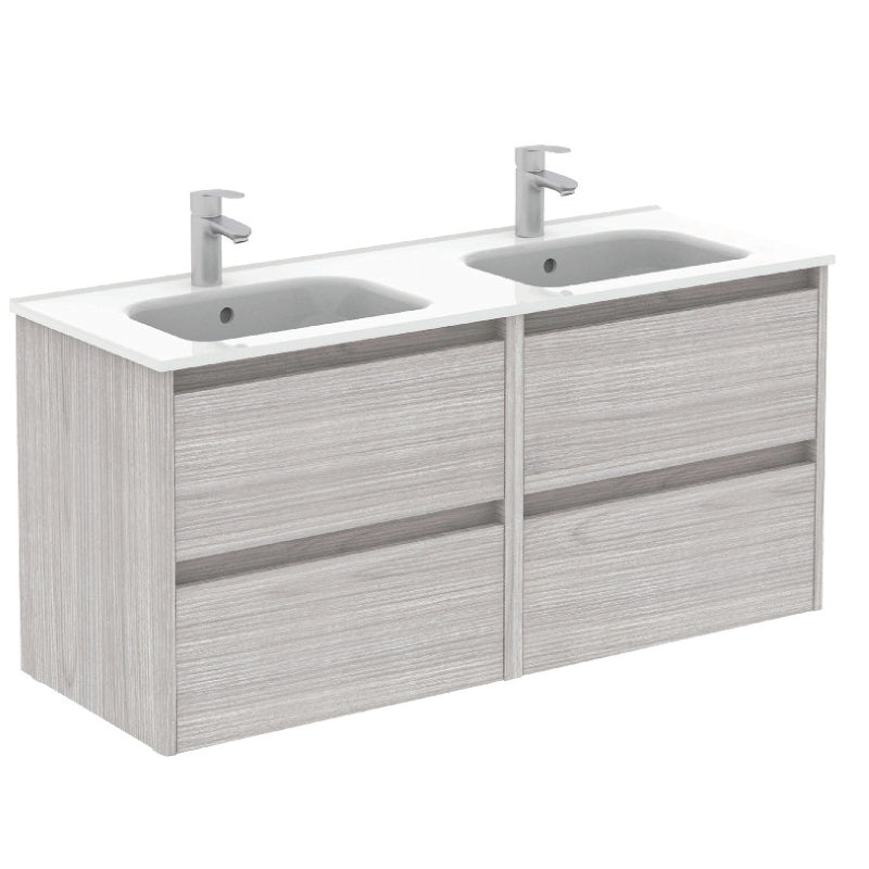 Smart Sandy Grey 4 Drawer 120cm Vanity U