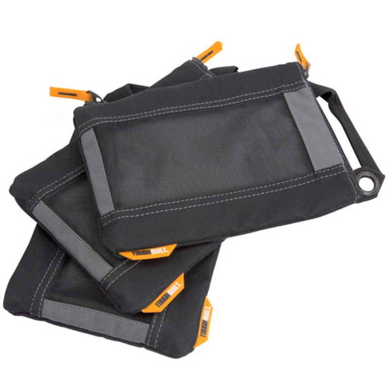 Toughbuilt Fastener Bags – 3 Pack