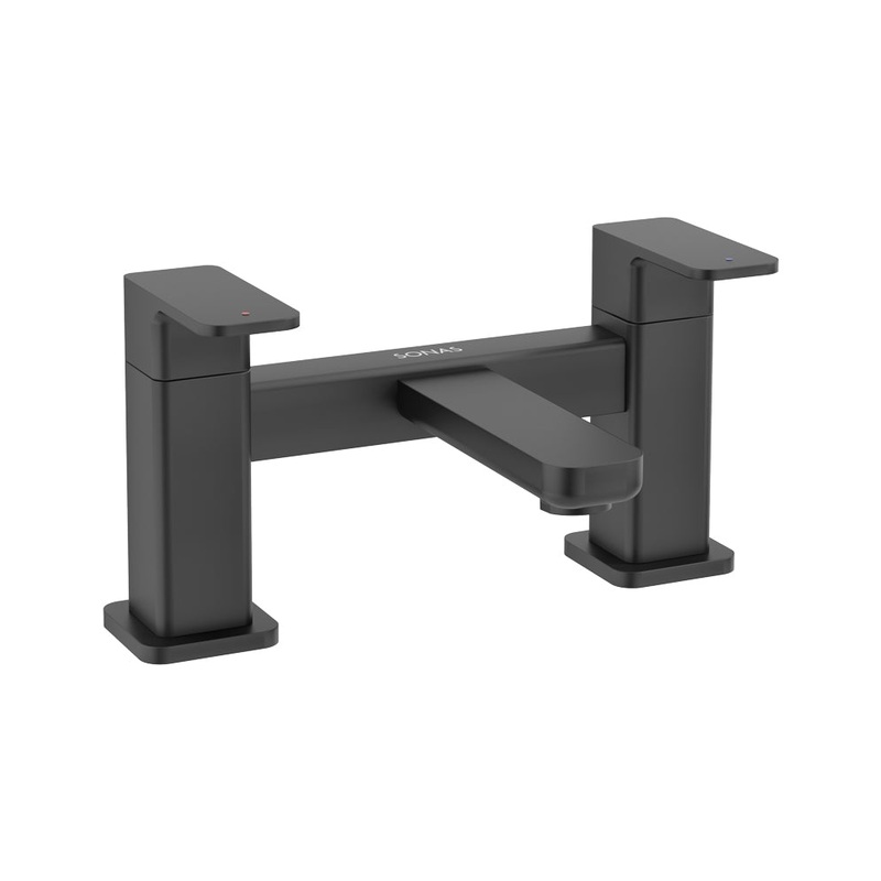 Contour Bath Filler Matt Black