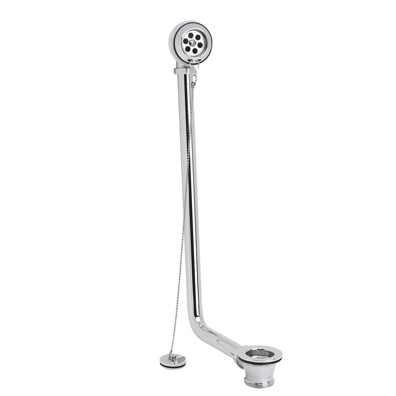 Exposed Bath Waste with Retaining Plug
