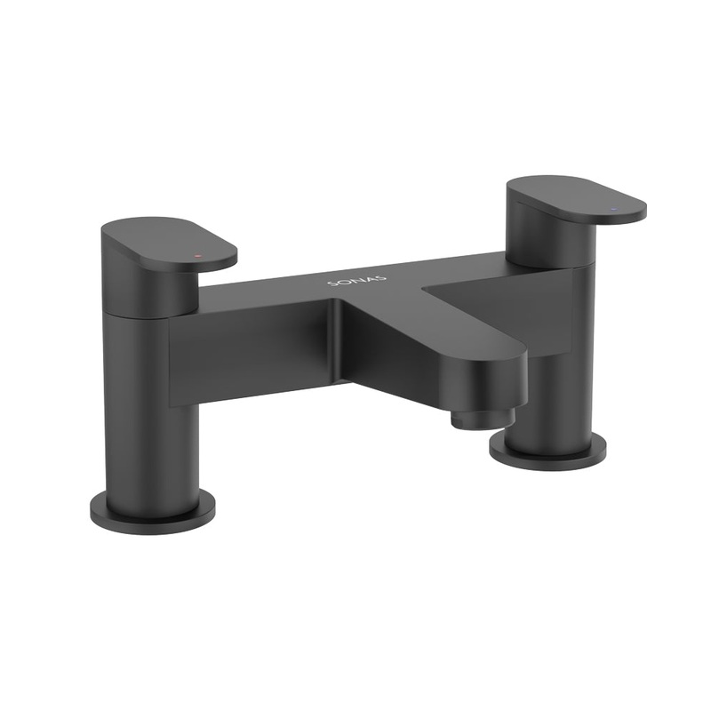 Norfolk Bath Filler Matt Black
