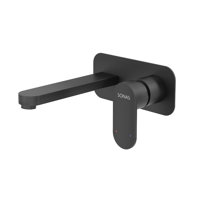 Norfolk Eco Flow Wall Mounted Basin Mixe