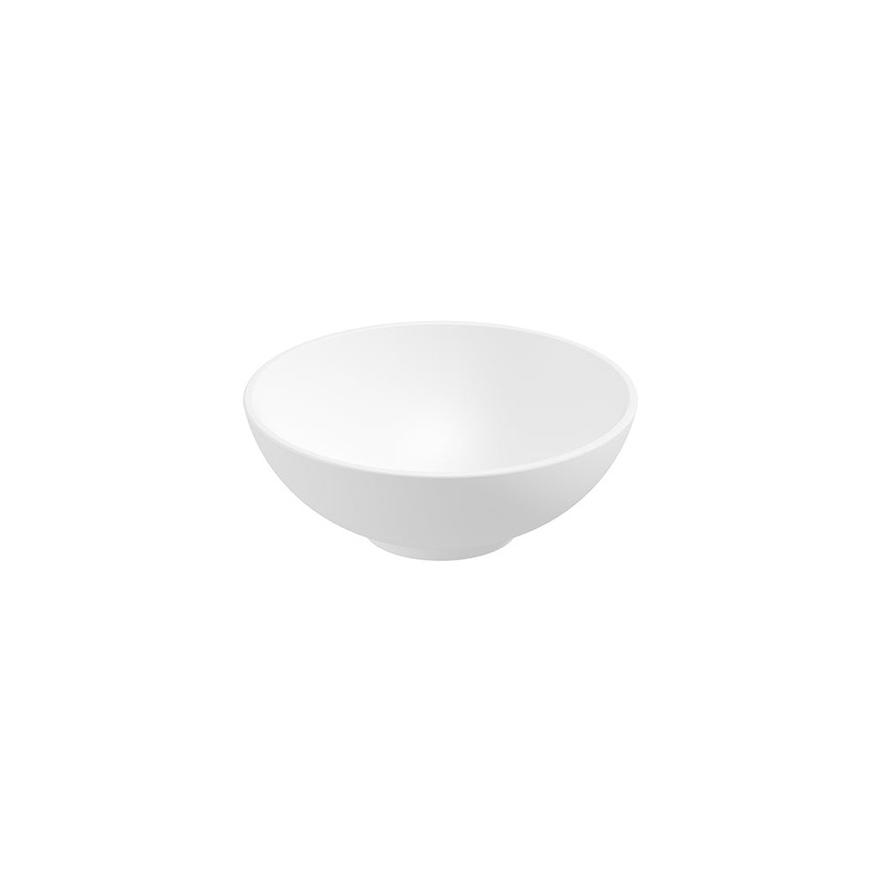 Skal Round Wash Basin 400×150 White and