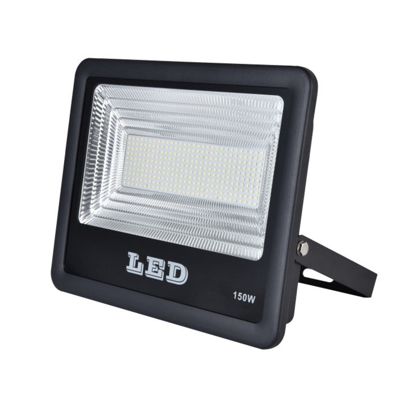 AURIGA 100W SLIM LED FLOODLIGHT BLACK COOL 6k