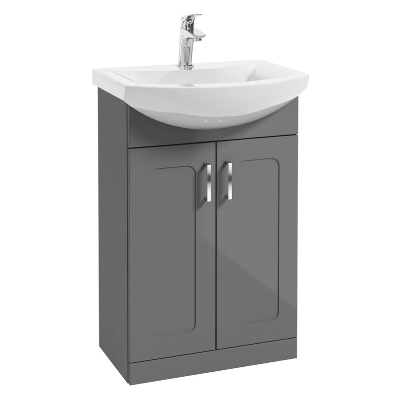 Bristol 55cm Unit Steel Grey