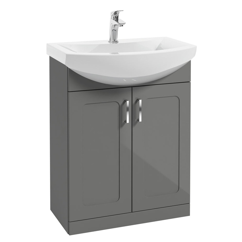 Bristol 65cm Unit Steel Grey