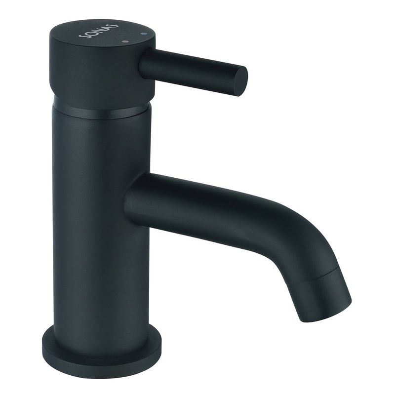 Harrow Black Basin Mixer