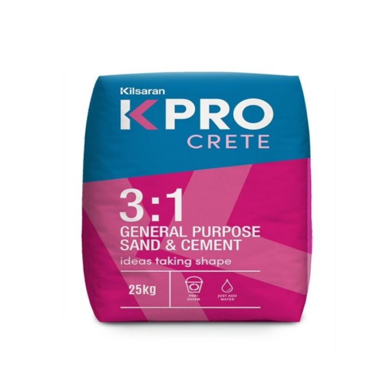 KPRO 3 to 1 SAND & CEMENT MIX 25KG  BAG