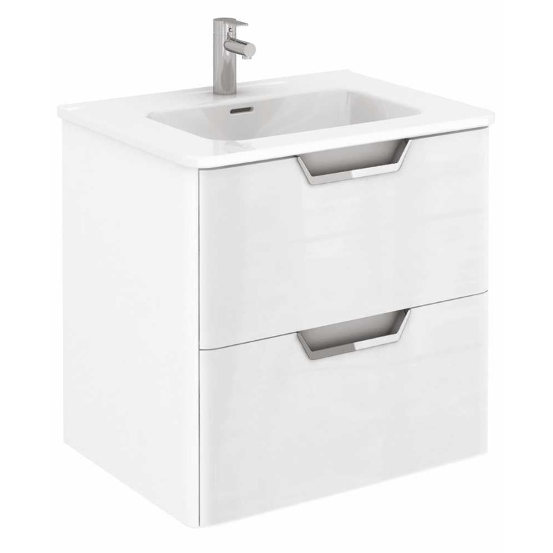 Lyon White 60cm Vanity Unit