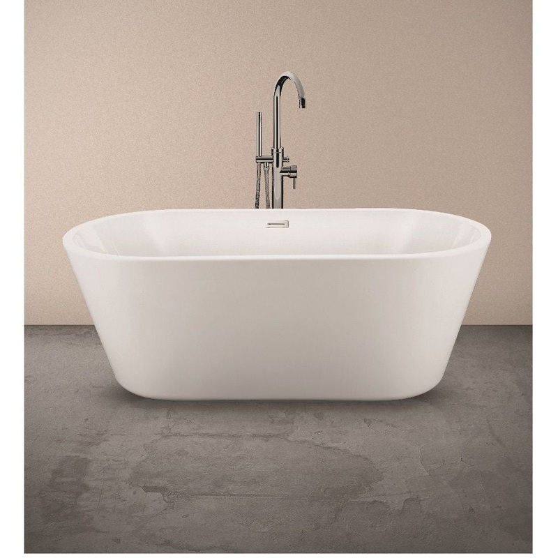 Zoe 1595x750x590mm Freestanding Bath
