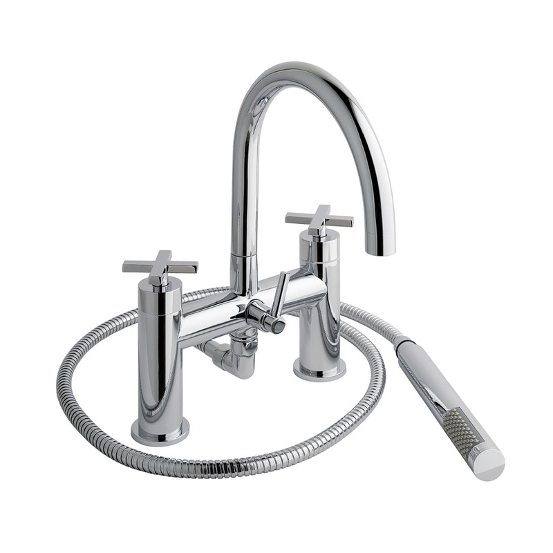 Eastbrook Prado Star Chrome Bath Shower Mixer Tap – Inc Kit