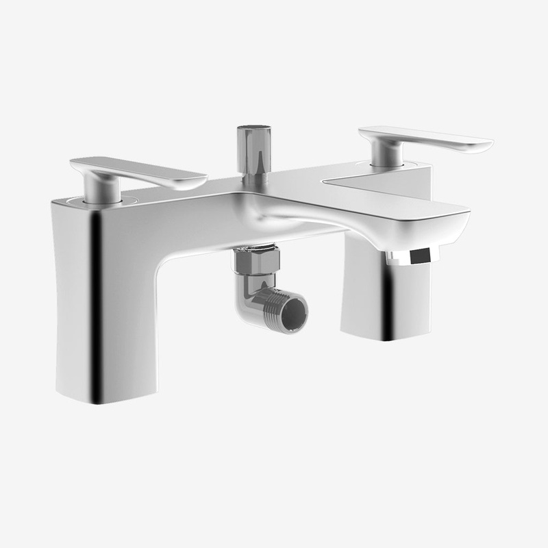 Eastbrook Helston Chrome Bath Shower Mixer Tap – Inc Kit
