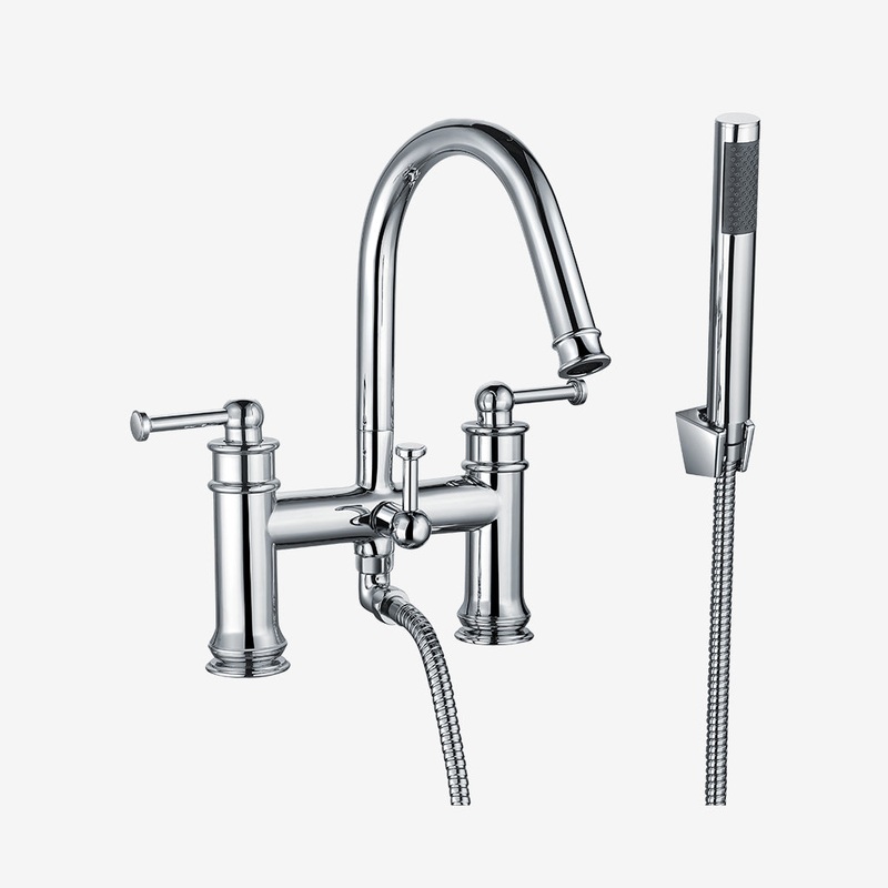 Eastbrook Newlyn Chrome Bath Shower Mixer Tap – Inc Kit