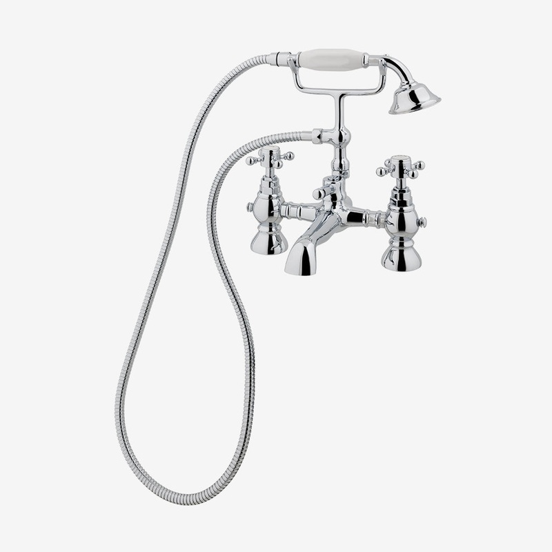 Eastbrook Portobello Chrome Bath Shower Mixer Tap – Inc Kit