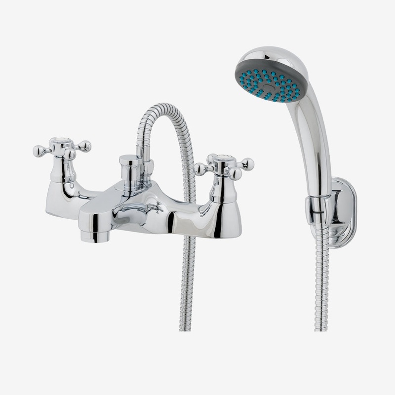 Eastbrook Stenhouse Chrome Bath Shower Mixer Tap – Inc Kit