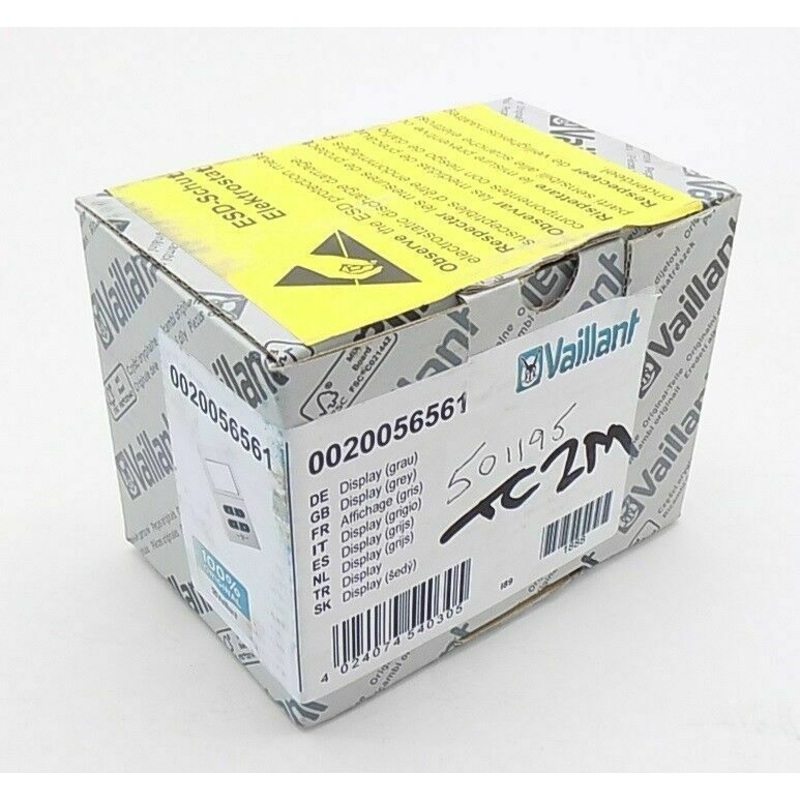 Vaillant Ecotec Plus Display Grey 0020056561 was 117321 (A83) (BRAND NEW)