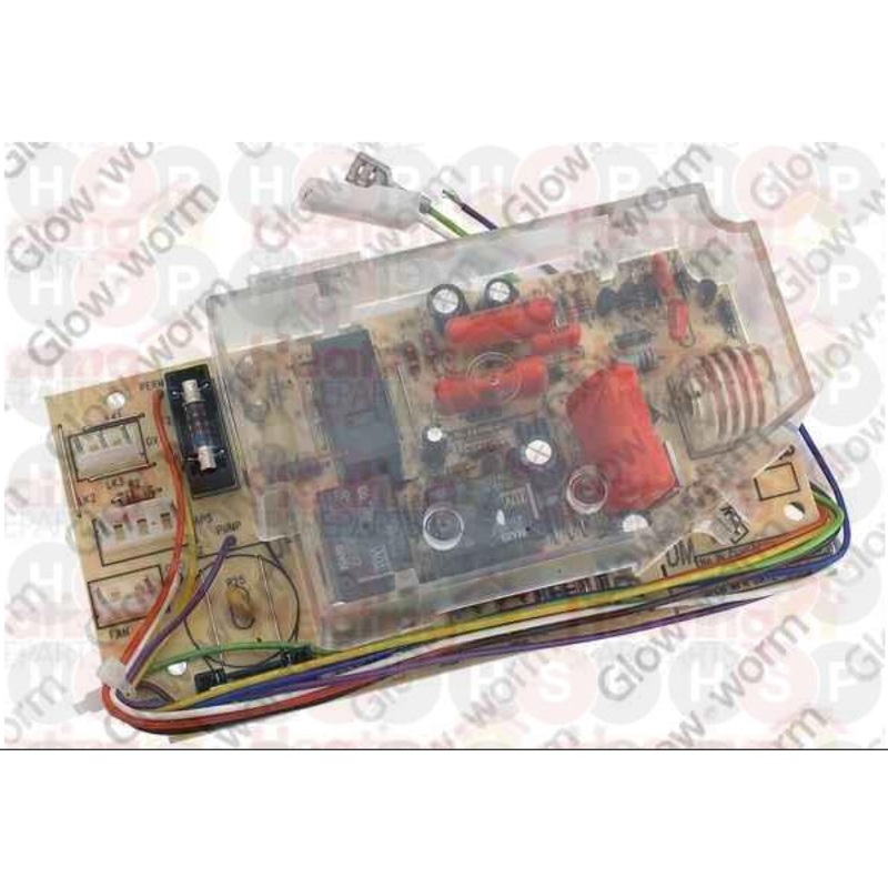 GLOWWORM ULTIMATE 40 50 60 80 100 120 FF BOILER PCB (2 FUSE 7 WIRE) S900847 (BRAND NEW)