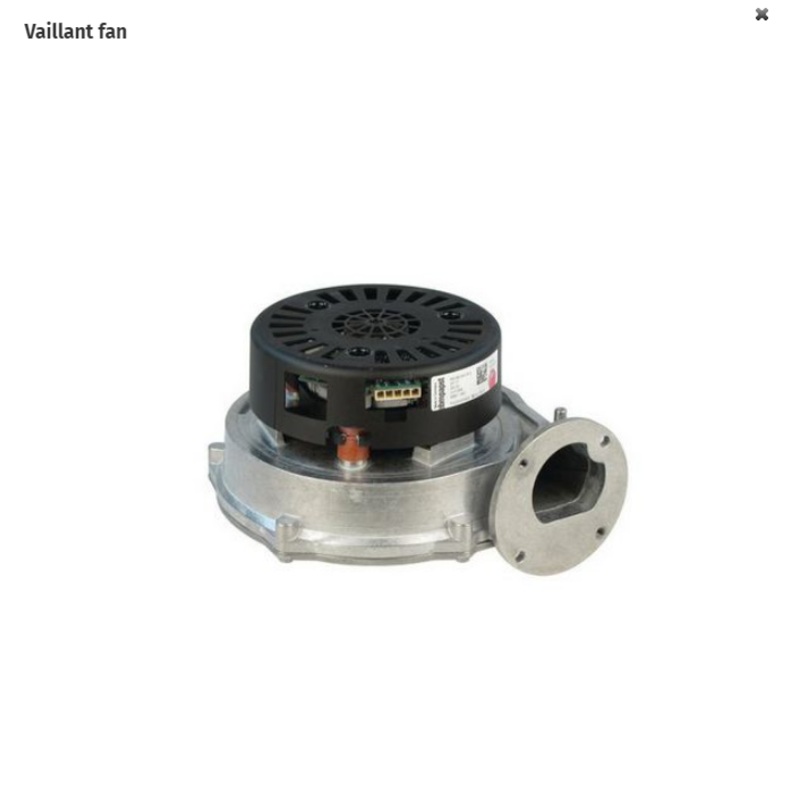 0020035220 VAILLANT ECOTEC PLUS 415, 418, 428, 438 FAN (Brand New Sealed Box)