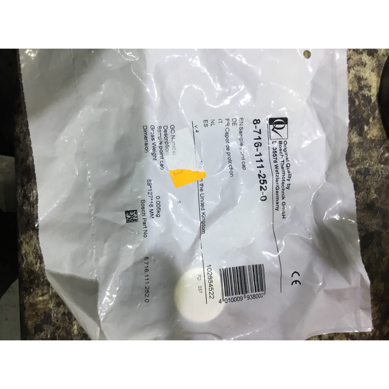 87161112520 flue sample cap