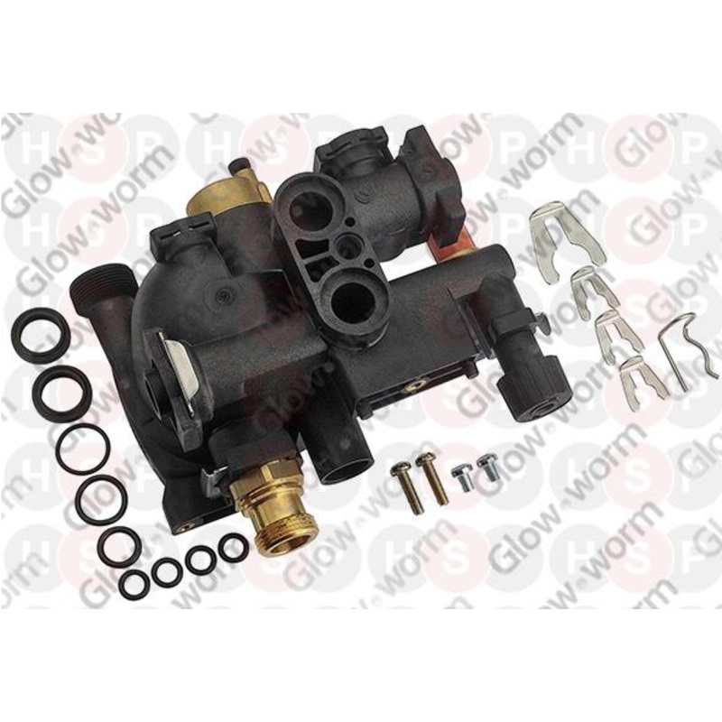GLOWWORM SI 18 30 CXI 24 30 38 & CI 24 30 35 BOILER BLOCK PUMP 2000801901 (BRAND NEW)