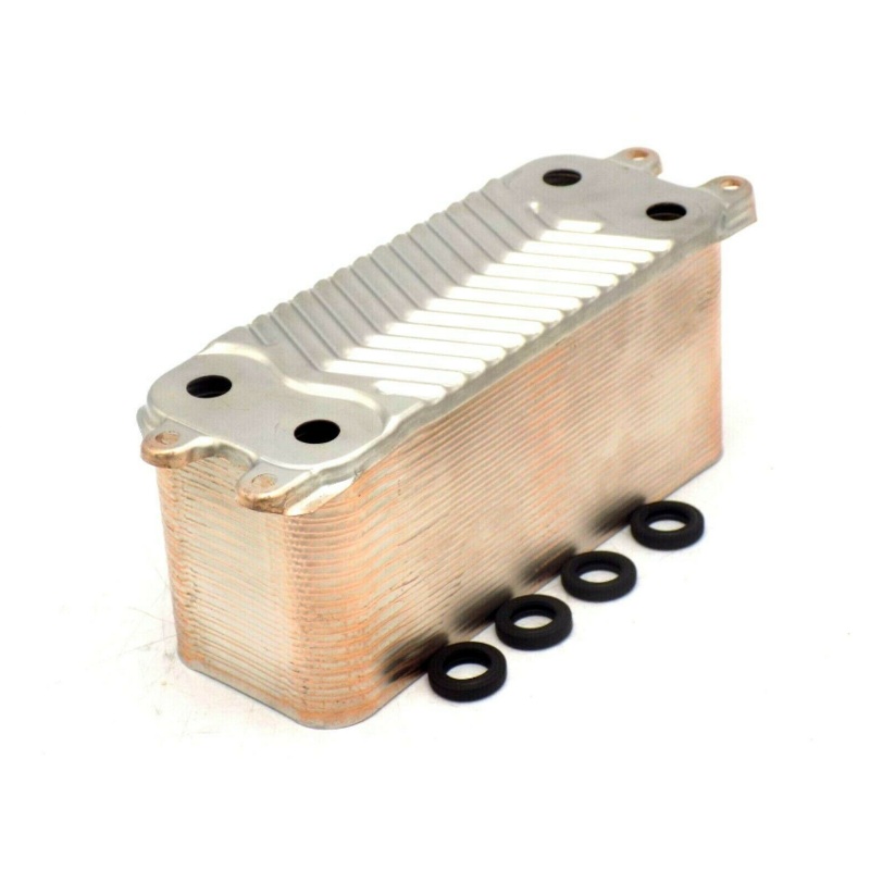 VAILLANT ECOTEC PLUS 837 838 937 938 VUW PLATE HEAT EXCHANGER 0020025041 (REFURBISHED)