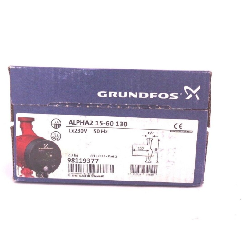 GRUNDFOS ALPHA2L 15-50 130 CIRCULATION PUMP ~(BRAND NEW)