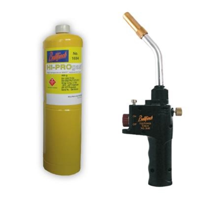 HI-PRO FIREPOWER GAS TORCH & CYLINDER KIT