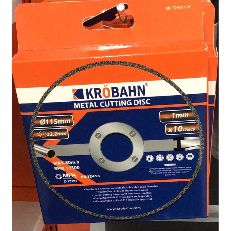 kB-cd s11501 metal cutting disc