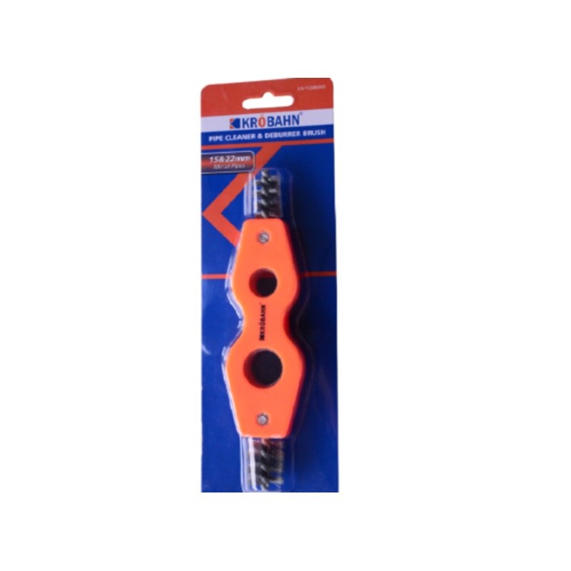 KROBAHN | PIPE DEBURRER & CLEANUP BRUSH | 15MM & 22MM | KB-PCDB0001