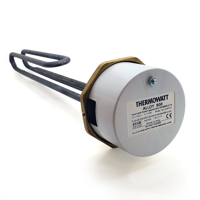 thermowatt Alloy 800 (RTIH IN1 14/RTS A) 1 3/4 3kW Unvented 14 Immersion Heater