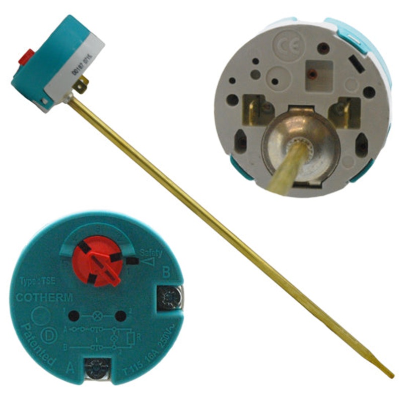 Heatrae Sadia 95612599 Spare Type TSE Thermostat 11 Rod