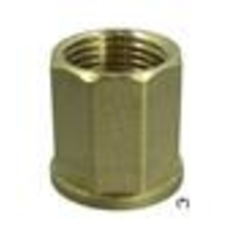 /2 HEAVY PATTERN OCTAGONAL BRASS SOCKET