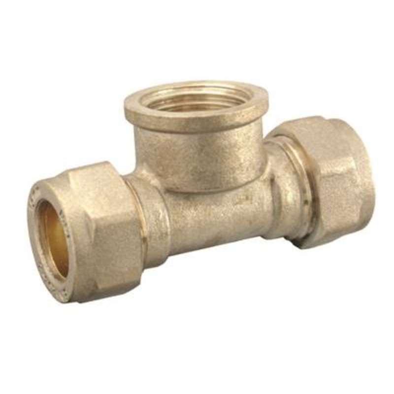 COMPRESSION 22MM X 22MM X 3/4 TEE C X C X FI