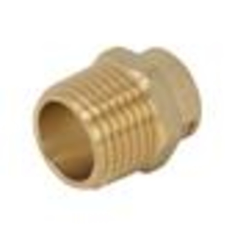 ENDFEED 22MM X 3/4 STRAIGHT CONNECTOR MALE IRON
