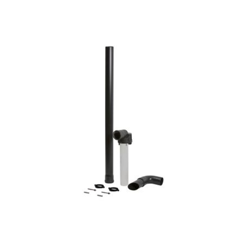 Multifit plume kit + 1m Length + Clips 60/100 Black 720622901