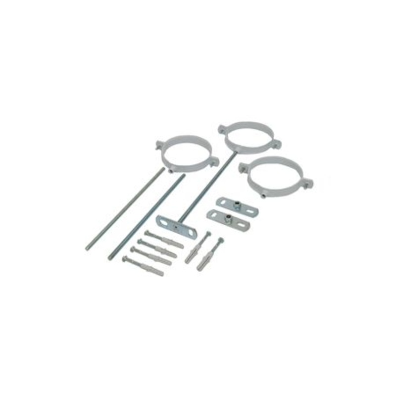 Glow-Worm Adjustable Boiler Flue Support Clips 60mm/100mm 3 Pack 303935