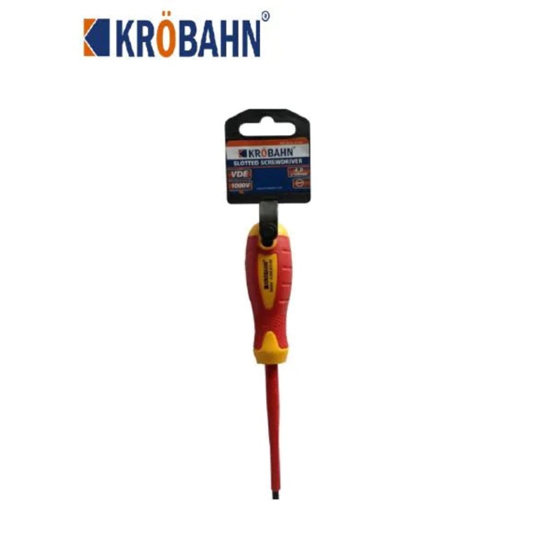 KB-SVSL4100 KROBAHN VDE SLOTTED SCREWDRIVER – 4 x 100mm