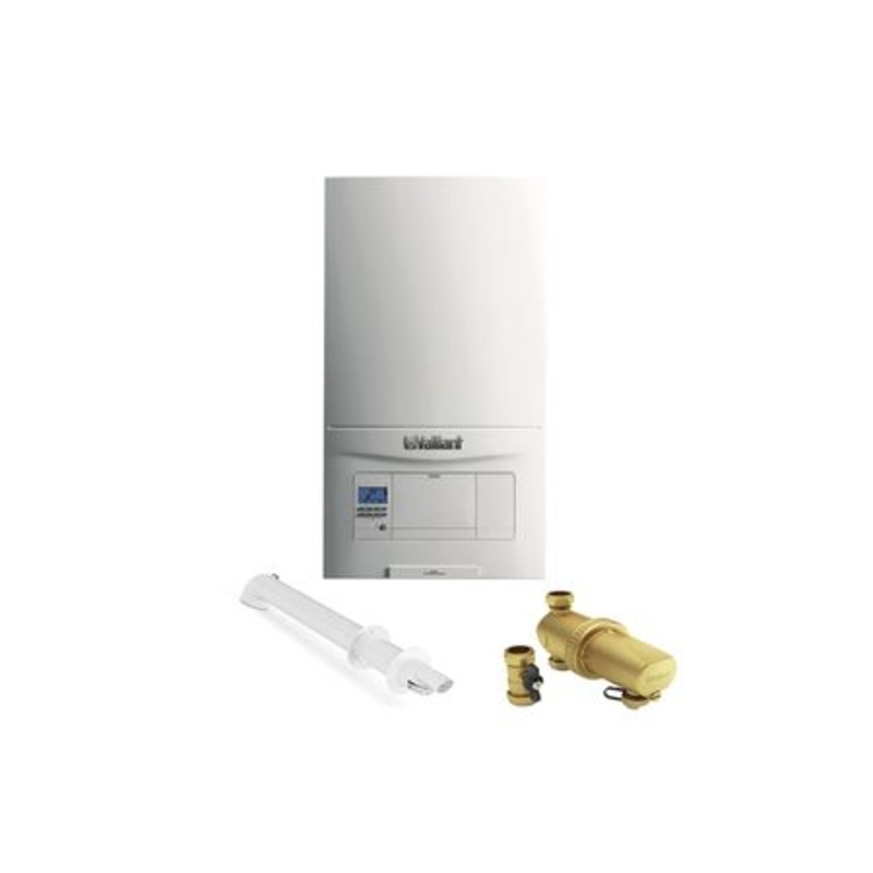Vaillant EcoFit Pure 835C 35kW Combi Boiler with Horizontal Flue, Advance Filter & 10 Year Warranty