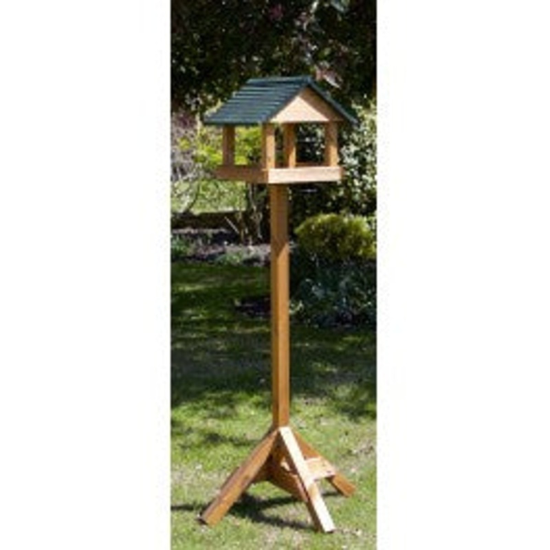 Bird Cuisine Forest Green Bird Table
