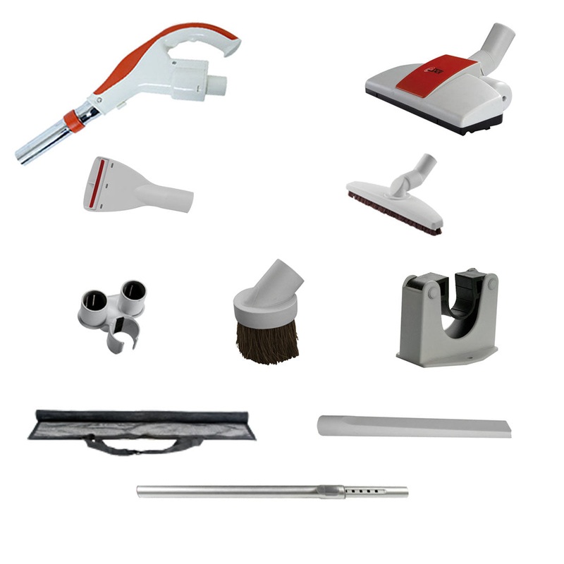 Sachvac Cleaning Kit for Retractable Hide-a-Hose System