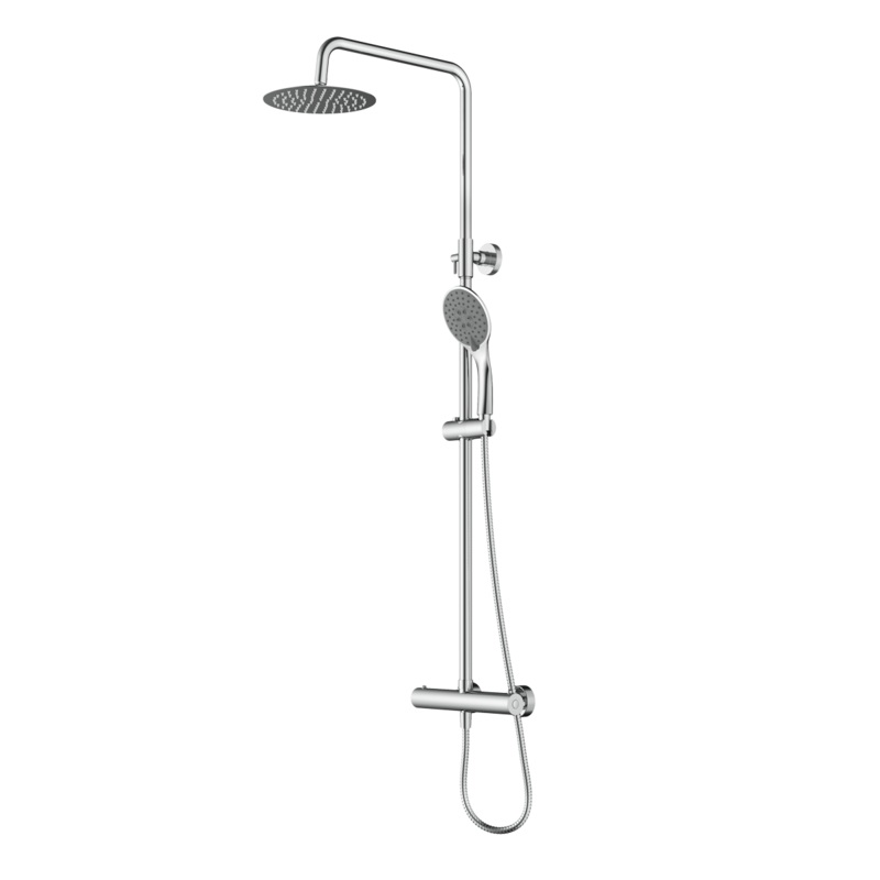 Eco Drench Round|Chrome|Polished|Contemporary