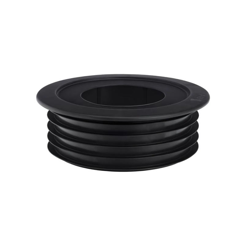 100mm FlueSnug By PipeSnug Boiler Flue Collar and Seal – Talon (Black) – PFSB100