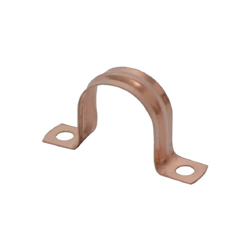 15mm Copper Saddle Clips Pack of 10 – Plumbright (Bronze) – 787066