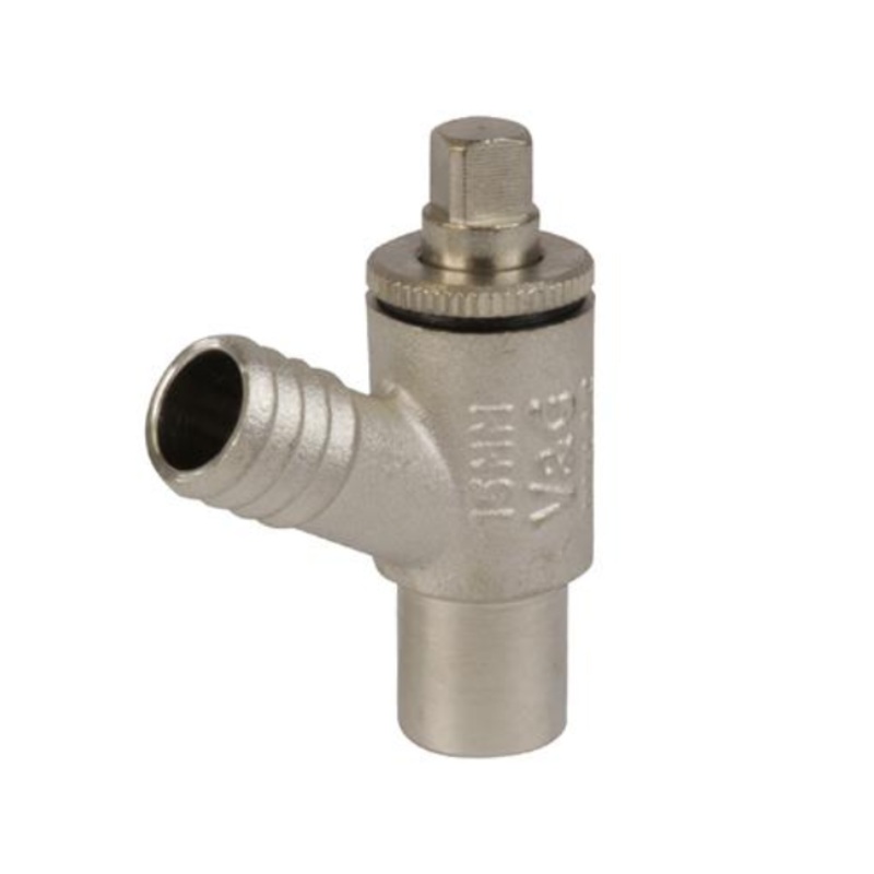 15mm Genbra Type A Drain Off Cock Compression Pattern (Chrome)  BFDOCTACP-15