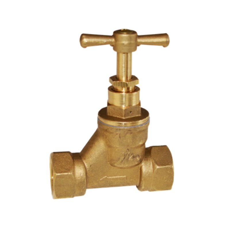 2 Genbra BS Stop Tap Female x Female (Brass)  BFST-I